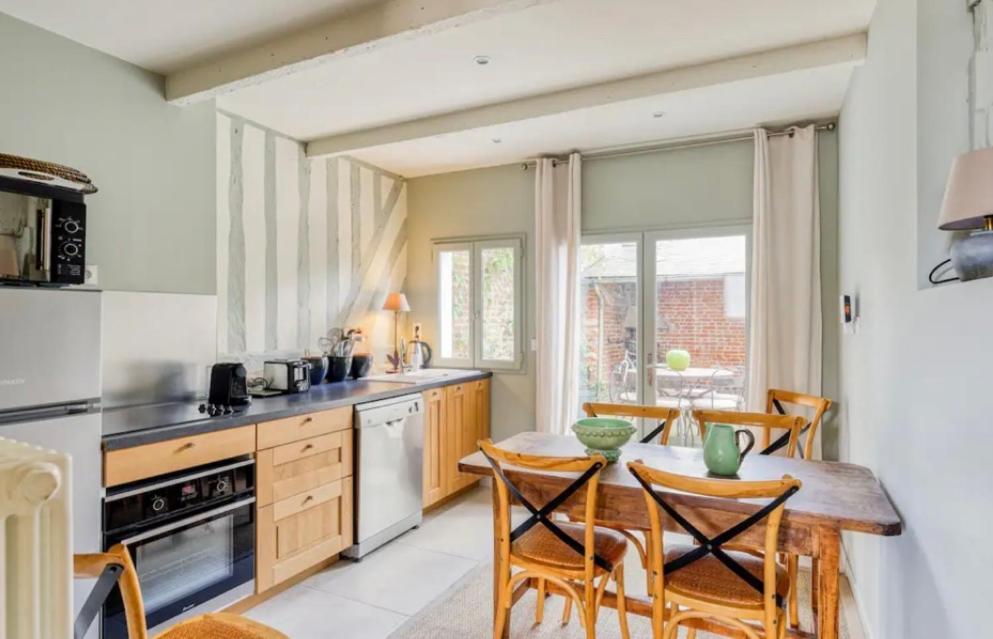 Maison De Charme Beaumont, Proche Deauville Esterno foto