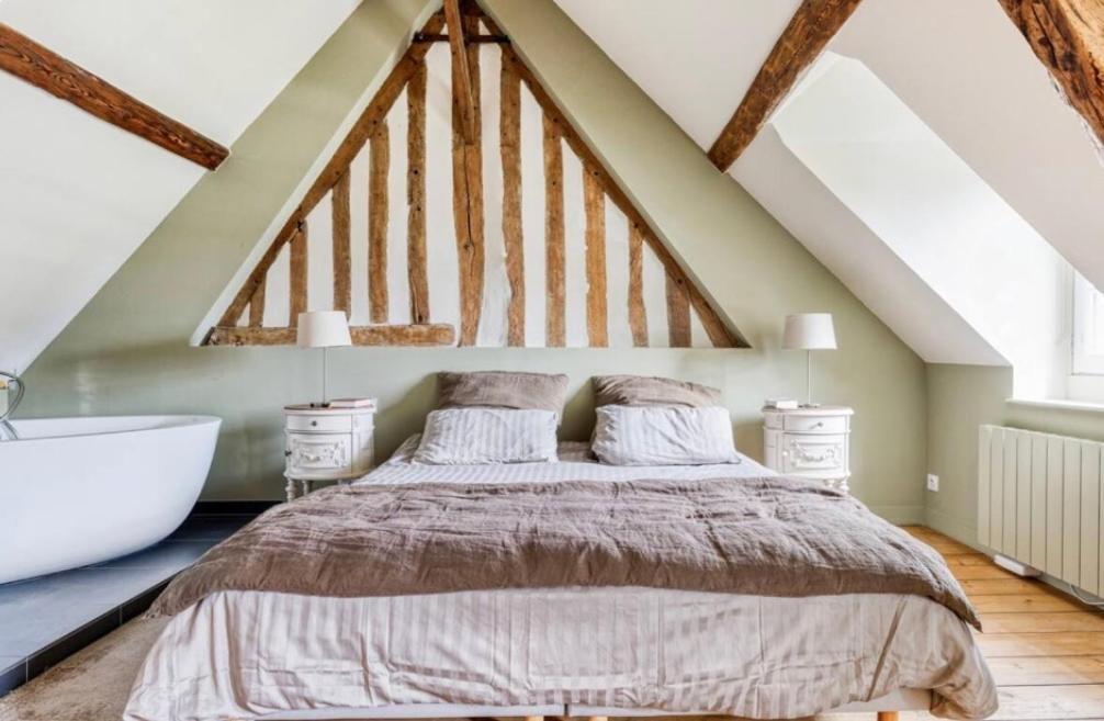Maison De Charme Beaumont, Proche Deauville Esterno foto