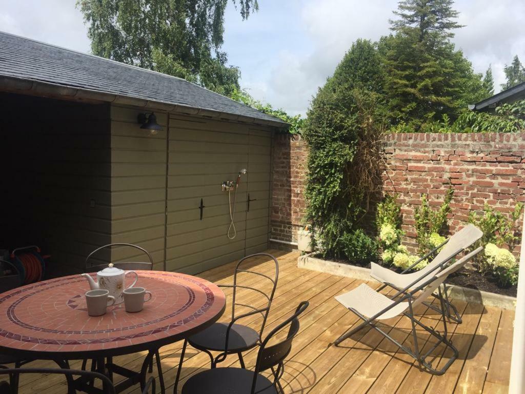 Maison De Charme Beaumont, Proche Deauville Esterno foto